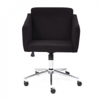 Кресло офисное «Milan» (хром флок, черный, 35) - Изображение 1
